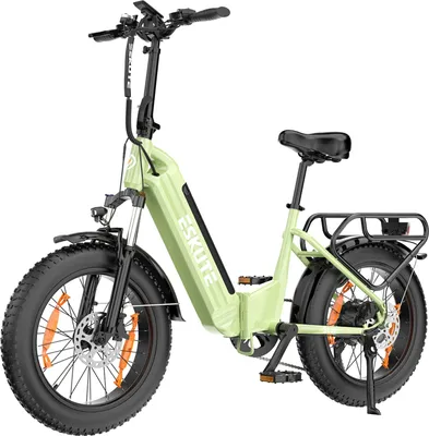 Productafbeelding van Elektrische fiets ESKUTE Star - Motor 250W Batterij 36V25AH 20 Inch Wielen Hydraulische Schijfremmen - Groen