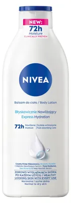 Produktbild von Nivea Express Feuchtigkeits-Bodylotion, 400 ml