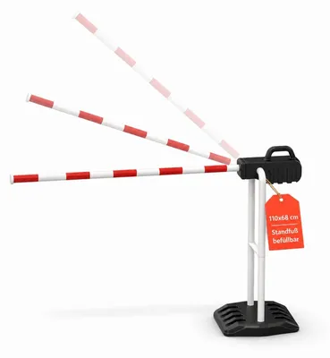 Produktbild von Verkehrsschranke für Kinder - Realistische Spielzeug-Schranke zur spielerischen Verkehrserziehung