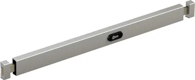 Produktbild von Basi Panzerriegel PR 800, silber, Türblattbreite 80 bis 95 cm