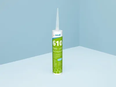 Produktbild von WEDI wedi 610 - Kleb- und Dichtstoff, 310 ml