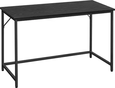 Produktbild von VASAGLE Schreibtisch Computertisch 120x60x75cm schmaler Bürotisch schwarz