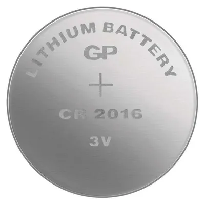 Obrázok produktu pre GP Batteries Lithium Cell CR2016, Batéria na jedno použitie, CR2016, Lítium, 3 V, 1 kusov, Nerezová oceľ
