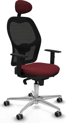 Produktbild von Bürostuhl Piqueras y Crespo 1D086G1 Granatrot