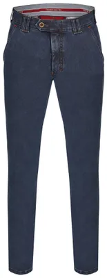 Produktbild von Club of Comfort - Herren Chino Hose in Anthrazit oder Blau, Garvey (6822), Größe:24, Farbe:Dunkelblau (40)