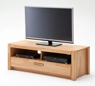 Produktbild von FARO TV-Lowboard 125 cm Kernbuche massiv