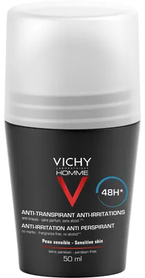 Zdjęcie produktu dla Vichy Homme antyperspirant Anti-Transpirant 48H Extra Sensitive 50 ml
