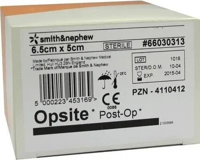 Image de OpSite Post Op 6.5x5 cm, 6X5 pcs VER