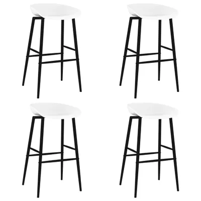 Immagine prodotto di Maison Exclusive - Set di 4 sgabelli da bar, bianco