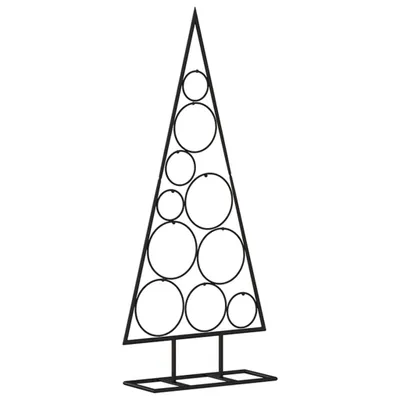 Immagine prodotto di Albero di Natale Decorativo in Metallo Nero 90 cm