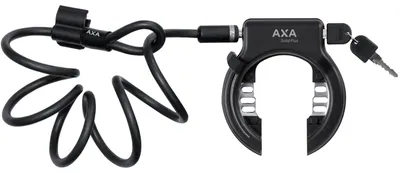 Image de Serrure de cadre AXA Solid Plus AZ + câble enfichable Newton 150