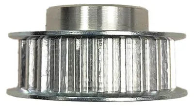 Image de Poulie dentée, P : 5 mm, 25 dents, courroie 10 mm, aluminium, T5, Ozdowski