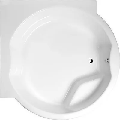 Zdjęcie produktu dla Wanny Polysan - Wanna nieregularna Royal Corner, 1730x1730x490 mm, z konstrukcją, biała 74211