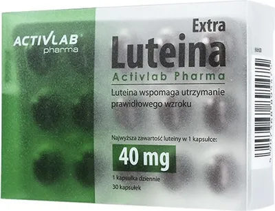 Zdjęcie produktu dla Activlab Pharma Visionplus Wsparcie dla zdrowia oczu 60 kapsułek