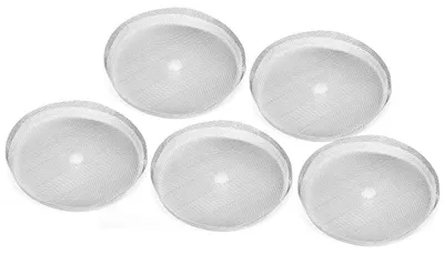 5er Set French Press Ersatzfilter 6,5 cm Edelstahl