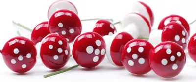 Zdjęcie produktu dla 50PCS Mini Dekoracja Grzybowa Miniaturowe Rzemiosło Ogrodowe Mały Sztuczny Grzyb