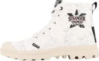 Zdjęcie produktu dla Palladium Women High Sneaker Pampa Hellfire Stranger Things High Top 74497-180-M creme