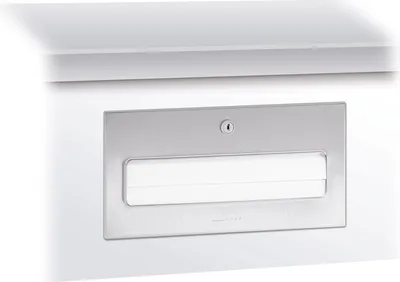 Wagner-EWAR Handtuchspender 298x148x164 WP166 Edelstahl für Untertischmontage