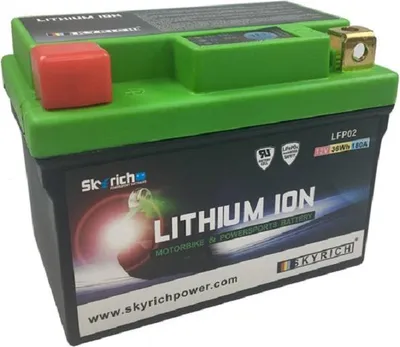 Produktbild von Batterie SKYRICH LFP02Z [107x56x85] 12,8V/2,4AH (10 Std.), 28,8 Wh, CCA: 144