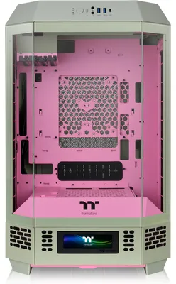 Produktbild von Thermaltake The Tower 300 - Micro Tower - mini ITX / micro ATX - Seitenteil mit Fenster (gehärtetes Glas)