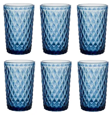 Imagen del producto de Elzusha - Juego de 6 vasos de vino vintage de colores