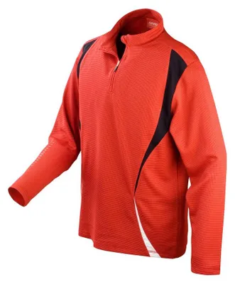 Produktbild von Spiro - "Trial" Oberteil für Damen - Training FK2498 (3XL) (Rot/Schwarz/Weiß)