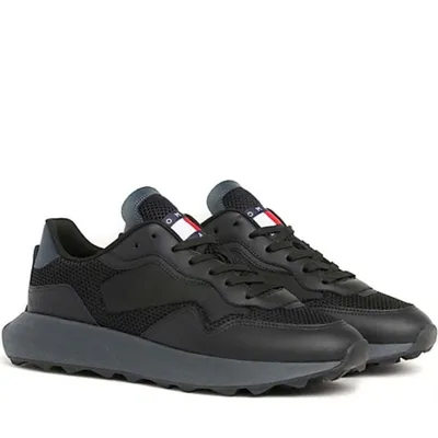 Productafbeelding van Tommy Jeans heren sneaker, model EM0EM01259, kleur: zwart, maat: 44