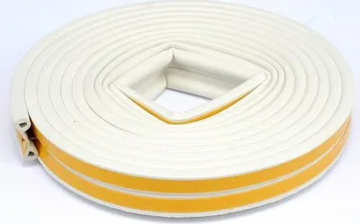 Obrázek produktu pro Těsnění do oken a dveří samolepící 9x5,5mm TYP P bílé 6M