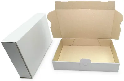 Produktbild von verpacking 100 Maxibriefkartons Versandkartons Faltschachtel Faltkarton Maxibrief 240 x 160 x 45 mm | Weiss | MB-3