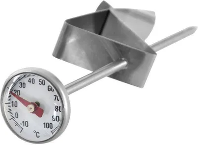 Produktbild von Küchenthermometer mit Clip für Fleisch, Suppe, Milch, Schinkenkocher, Spieß, Sonde