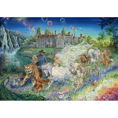 Image de Puzzle GRAFIKA Mariage de conte de fées 2000 pièces