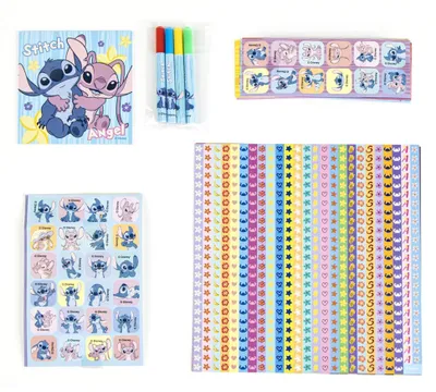 Produktbild von STITCH - Stickerpaket 1000 Stueck, mehrfarbig