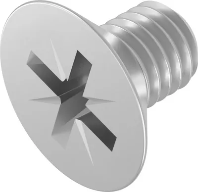 Produktbild von SECCARO Senkschraube M5 x 7 mm, Edelstahl V2A VA A2, DIN 965, Kreuzschlitz / PZ, Vollgewinde, 20 Stück