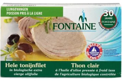 Productafbeelding van Fontaine Tonijnfilet In Olijfolie  (120 gr)