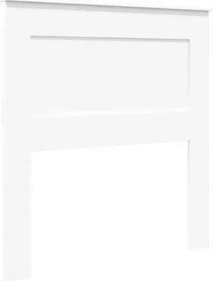Image de vidaXL Tête de lit blanc 80 cm Bois composite