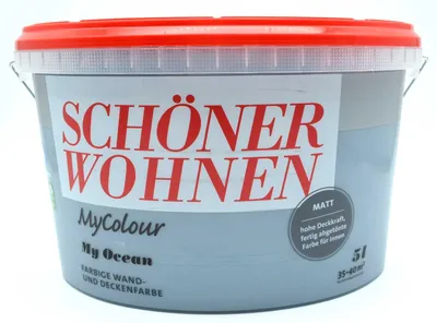 Produktbild von Schöner Wohnen - my colour Wandfarbe matt - 5039 My Ocean 5,0 l