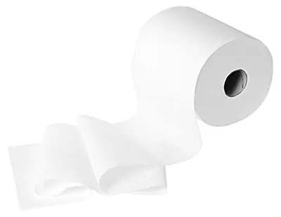 Produktbild von 6 Rollen Handtuchrolle Tissue 100% Zellstoff 3-lagig 20 cm x 100 m weiß
