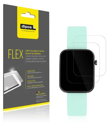 Image de 2x Film de protection d'écran pour Tikkers Series 13, recouvre 100% de l'écran, dipos Flex