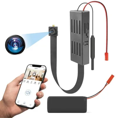 Zdjęcie produktu dla Mała kamera iUni IP55, Wi-Fi, Gniazdo na kartę MicroSD, podgląd na żywo w telefonie