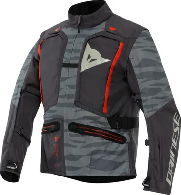 Image de Veste de moto textile Dainese Sterrato, noir/gris, taille 52