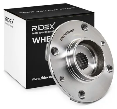 Produktbild von RIDEX 653W0100 Radnabe Vorne Beidseitig für FIAT PANDA (169) 4,0-Loch Ø98mm Lochkreis