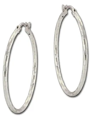 Immagine prodotto di Orecchini a cerchio da donna SilberDream, taglio diamante, argento sterling 925, modello D3SDO67366