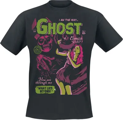 Produktbild von Ghost T-Shirt Herren Jiggalo Of Megiddo Comic schwarz XXL