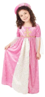 Produktbild von Mittelalterliches Prinzessinnen-Kostüm für Mädchen M 7-9 Jahre (120-130 cm)