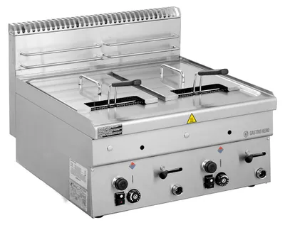 Produktbild von Gas-Fritteuse Serie 600 - 60/60 - 8+8 Liter - Tischgerät - 14,8 kW