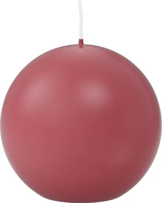 Produktbild von Kugelkerzen Erdbeerrosa Ø 70 mm, 12 Stück