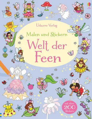 Produktbild von Malen und Stickern: Welt der Feen