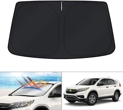 Produktbild von Famanu Sonnenschutz für Honda CRV SUV 2012-2016 - Faltbarer Sonnenschutz