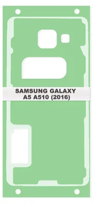 Produktbild von Samsung Galaxy A5 A510 2016 Akkudeckel Klebefolie Kleber Backcover Rahmen Adhesive Dichtung Batterie Streifen Glue