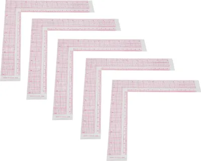 Obrázok produktu pre Pravítko na šitie, plastové meracie pravítko na šitie v tvare písmena L, meracie pravítko na šitie, pravítko na šitie DIY, plastové meracie pravítko na šitie v tvare písmena L, meracie pravítko